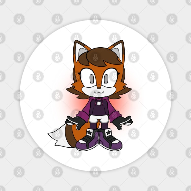 Chibi Cinder Magnet by Firestorm Fox